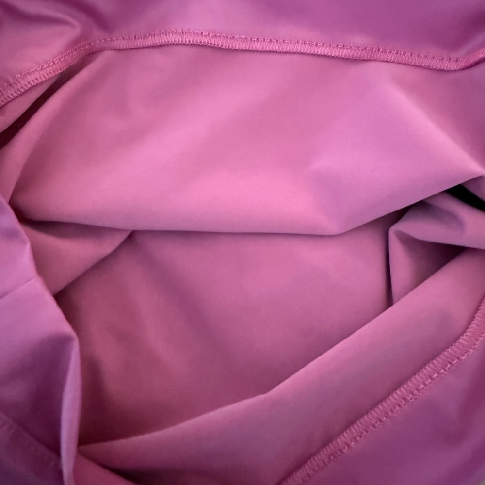 HIGH WAIST FAUX LEATHER SHORTS PINK MAGENTA SIZE M PARTY FESTIVAL Y2K TREND - Picture 8 of 8